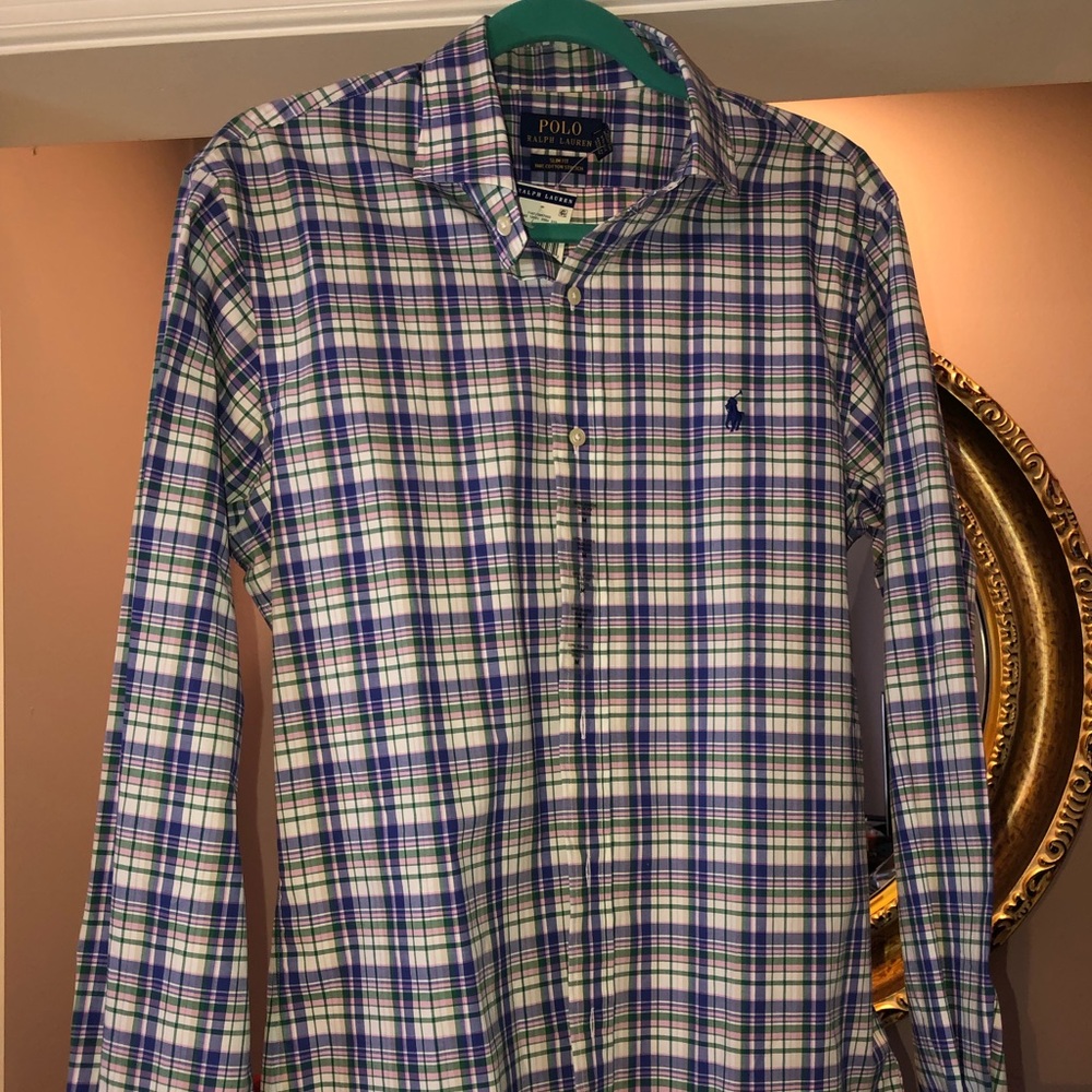 Men’s Ralph Lauren Long Sleeve Button Down Shirt.